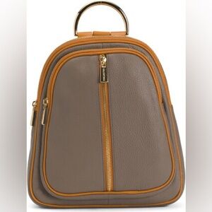 VALENTINA BEAUTIFUL GENUINE LEATHER WOMEN’S BACKPACK CONVERTIBLE SHOULDE…